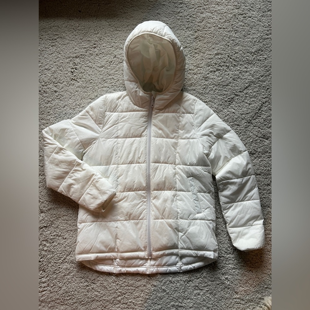 Tucker + Tate girls white lightweight jacket size XL